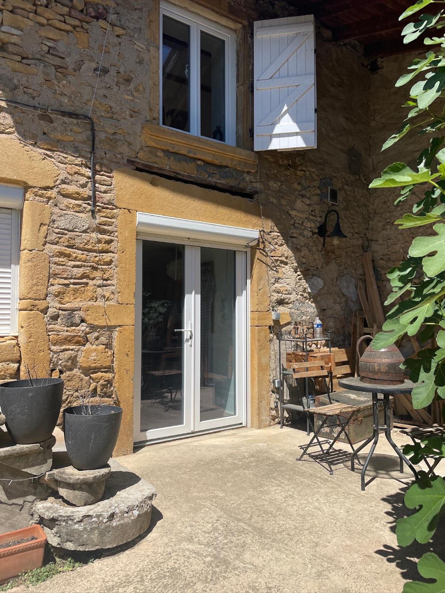 Petit Studio Aux Portes Du Beaujolais Saint-Germain-Nuelles Bagian luar foto